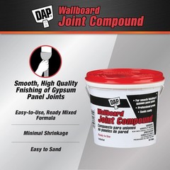 Ready-Mixed Wallboard Joint Compound for Smooth Finishing of Gypsum Joints