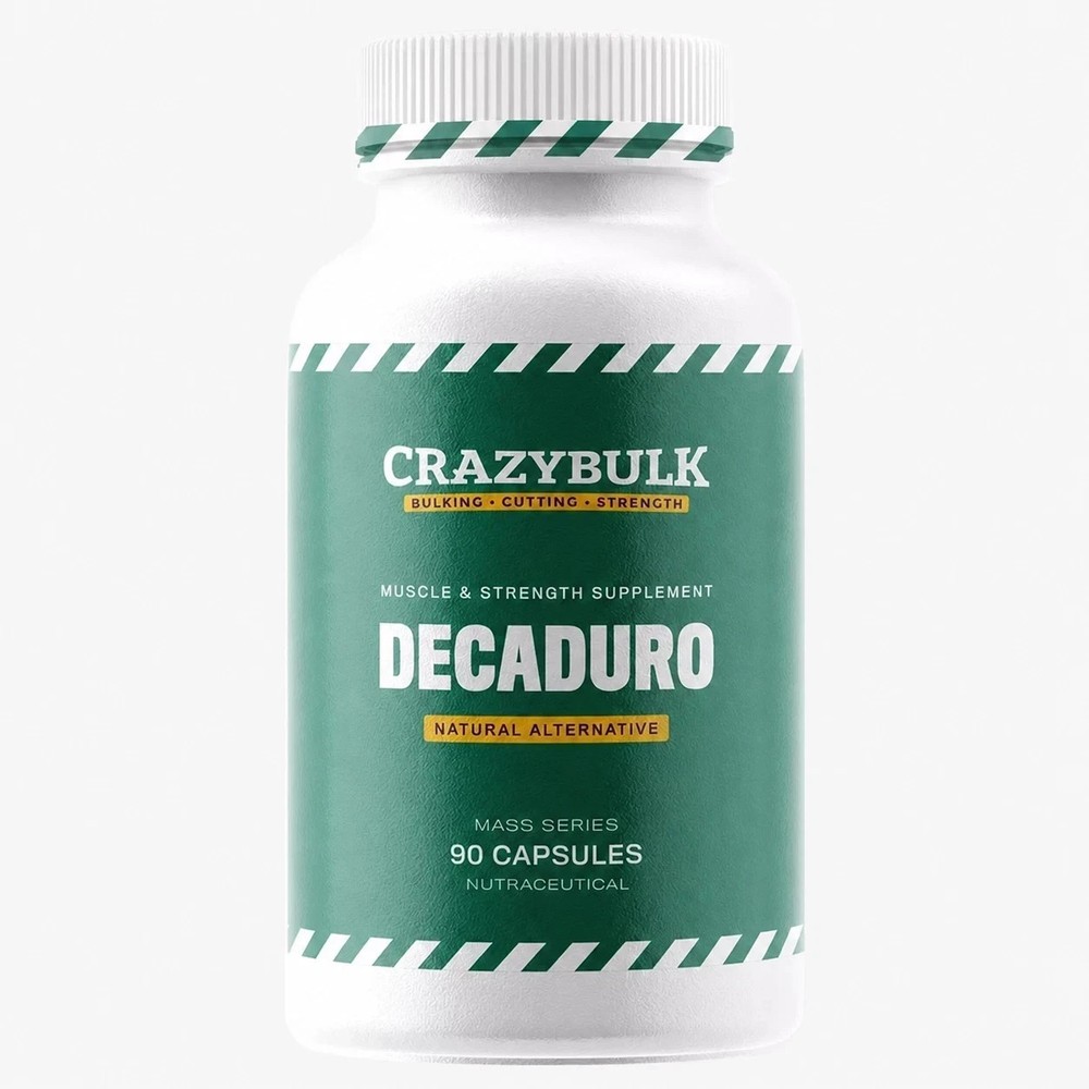 CrazyBulk MUSCLE & STRENGTH Supplement 90 Capsules, Free & Fast Ship – Pack of 1