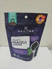 Navitas Organics Organic Maqui Powder 3 oz Pkg 6/2026 (B1)