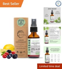 Zinc Boost Mist 40 mg Extra Strength – Non-GMO Liquid Spray for Quick Absorption