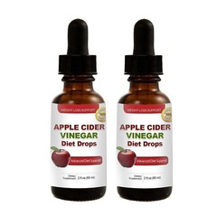 Ultimate Apple Cider Vinegar Diet Drops Weight Loss Burn Fat Free Ship