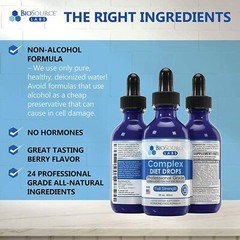 Complex Diet Drops – Natural Weight Management Drops Unisex 2 oz – Pack of 2