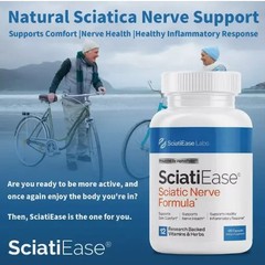 SciatiEase Labs Sciati Ease Sciatic Nerve Formula 120 Cap NEW ! Exp 2027