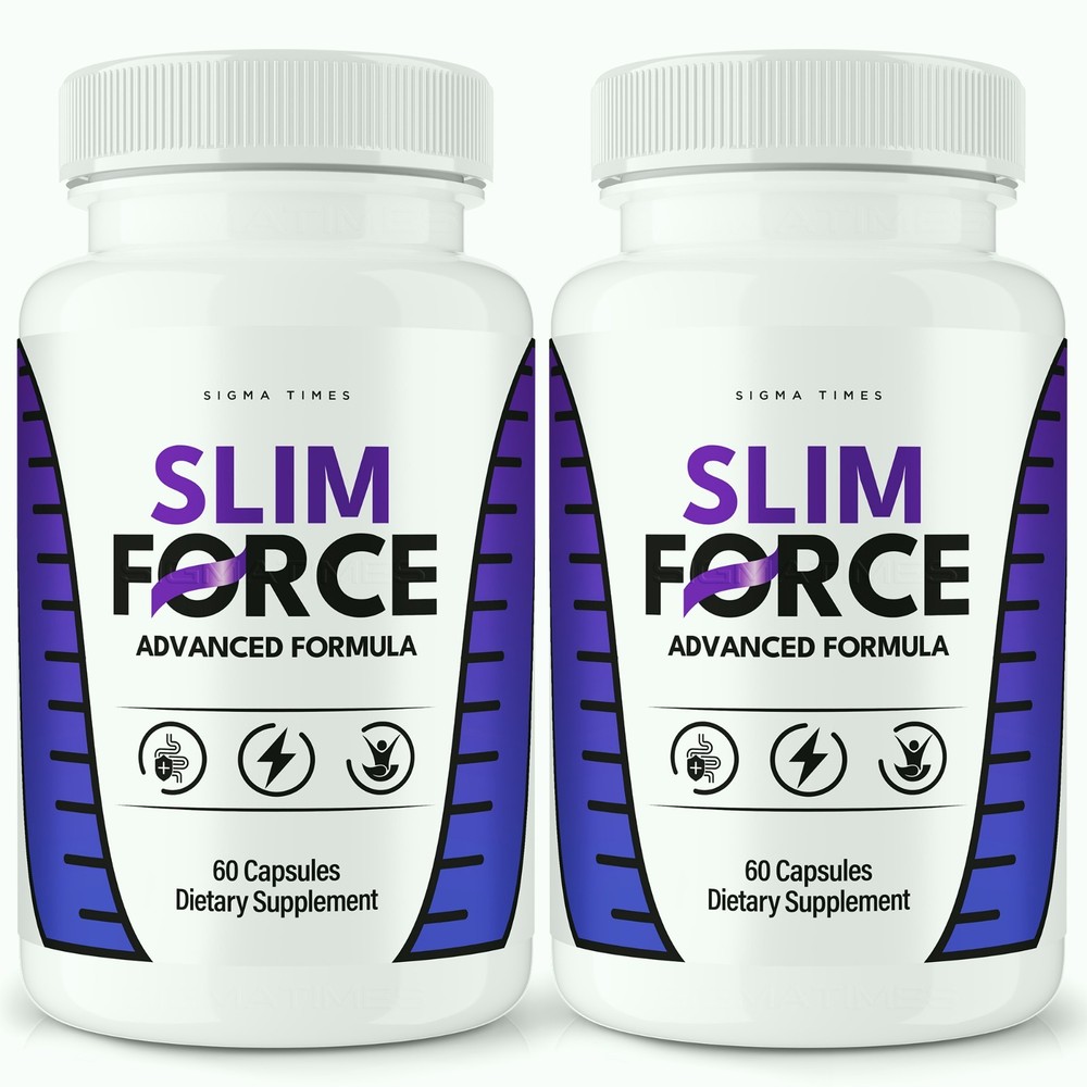 Slim Force Capsules, SlimForce Pills for Healthy Weight, Metabolism Support -2pk