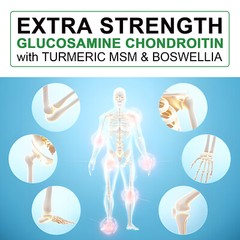 Glucosamine Chondroitin – Turmeric, MSM, Joint Support, Anti-Inflammatory