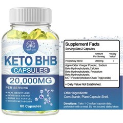 KETO BHB 2000mg Ketone FAT BURNER Weight Loss Diet Pills Ketosis 60-300Capsules