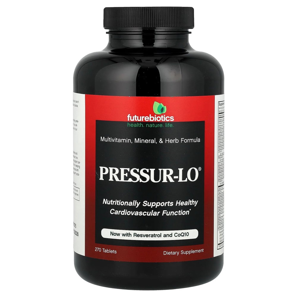 2 X Futurebiotics, Pressur-Lo�, Multi Vitamin, Mineral & Herb Formula, 270 Tabl