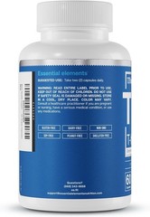 T-Hero Natural Testosterone Booster for Men – Ashwagandha, Shilajit, DIM