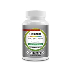 Vitamin Supplement With Vitamins B C Calcium Potassium,Zinc 30/60/120 Capsules
