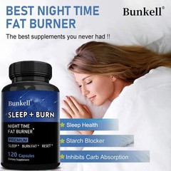 Sleep+Burn Night Time Fat Burner,Weight Management,Sleep Health