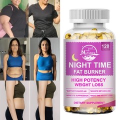 Natural Weight Loss Belly Fat Burner Best Diet Pills Unisex 120 Capsules