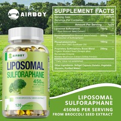 Liposomal Sulforaphane – Ultimate Antioxidant Power, Liver Healt-glucosamine