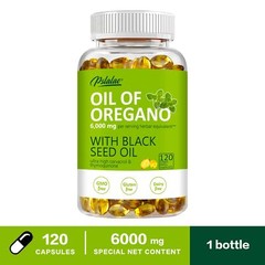 Oil of Oregano – with Black Seed Oil – Natural Immune Support,Digestive Support