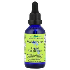 2 X Eidon Ionic Minerals, Molybdenum, Liquid Concentrate, 2 oz (60 ml)