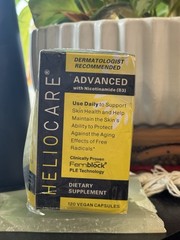 Heliocare Advanced with Nicotinamide B3 Skin Health 120 Capsules exp 08/26
