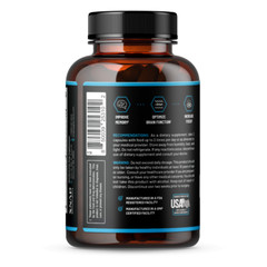 Organic Nootropic Brain Booster Improve Brain Focus, Clarity And Memory – 60ct