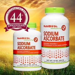 NutriBiotic – Sodium Ascorbate Buffered Vitamin C Powder, 8 Ounce (Pack of 1)