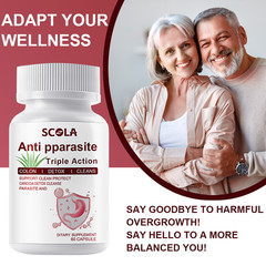 Antifungal Tablet Cleanse Anti Parasite Complex 850mg Eliminate Parasites