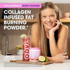 Obvi Collagenic Burn Powder | Multi-Collagen Peptide Blend with GBB Ashwagand…