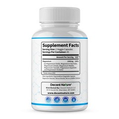 Magnesium Complex 1000mg – 7 Magnesium Blend for Sleep, Muscle & Heart Health