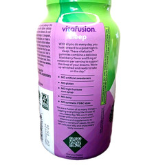 Vitafusion Sleep EXTRA STRENGTH Melatonin Gummies 150ct 5mg Blackberry Exp 05/26