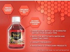 Stinger Detox Instant Detox Regular Strength Drink | Strawberry | 8 FL OZ
