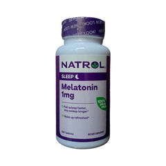 Natrol Sleep 1mg Melatonin Tablets – 180 Tablets Exp 08/26