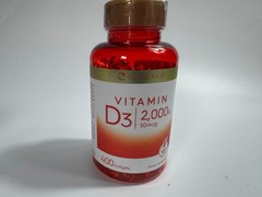 Vitamin D3 2000 IU Softgels 400 Count | Non-GMO, Gluten Free by Carlyle – 2 pack