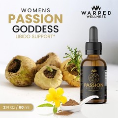 Womens Libido Booster Drops | Maca Root for Female Specific Arousal | Passion…