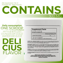 CREATINE Monohydrate Powder – Muscle Development, Enhanced Strength – 60 Serving