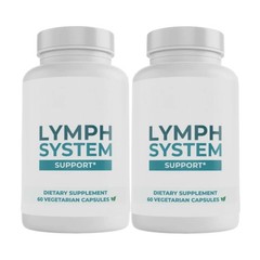 2- Pack Lymph System Support Capsules, Supports Healthy Lymph System