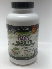 Bio Schwartz Daily Fruits &Veggies Supplement 180 Count Exp. 6/27