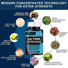 Testosterone Amplifier Capsules – Tribulus Terrestris & D-Aspartic Acid Formula
