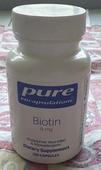 Pure Encapsulations Biotin 8mg, 120 capsules Exp 01/2027