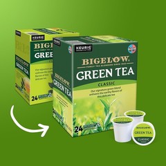 Bigelow Green Tea Keurig Single-Serve K-Cup Pods, 24 Count