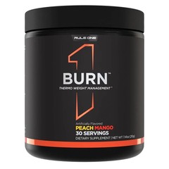 R1 Burn – 30 Servings – Peach Mango 210 g, Clearance for EXP 06/2026