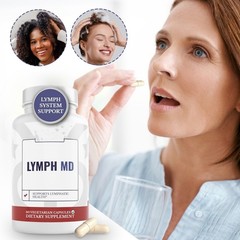 3 Pack Lymph MD- Lymphatic System Supplement with 9 Botanicals. Men and Women US