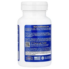 Natural Stacks – MagTech Magnesium Complex 90 Caps Magtein, Brain, Relaxation