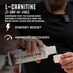 Cutler Nutrition Liquid Carnitine 3000 for Energy and Recovery Support Dietary