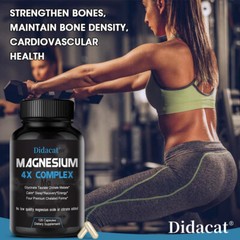 4x Magnesium Complex 200mg – Gluten Free and Non-GMO