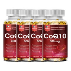 120/240/480Pcs Coenzyme Q-10 CoQ10 Capsules 300mg Heart Health Energy Support