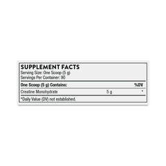 Thorne Creatine Monohydrate Powder – NSF Certified for Sport – Unflavored 16 oz