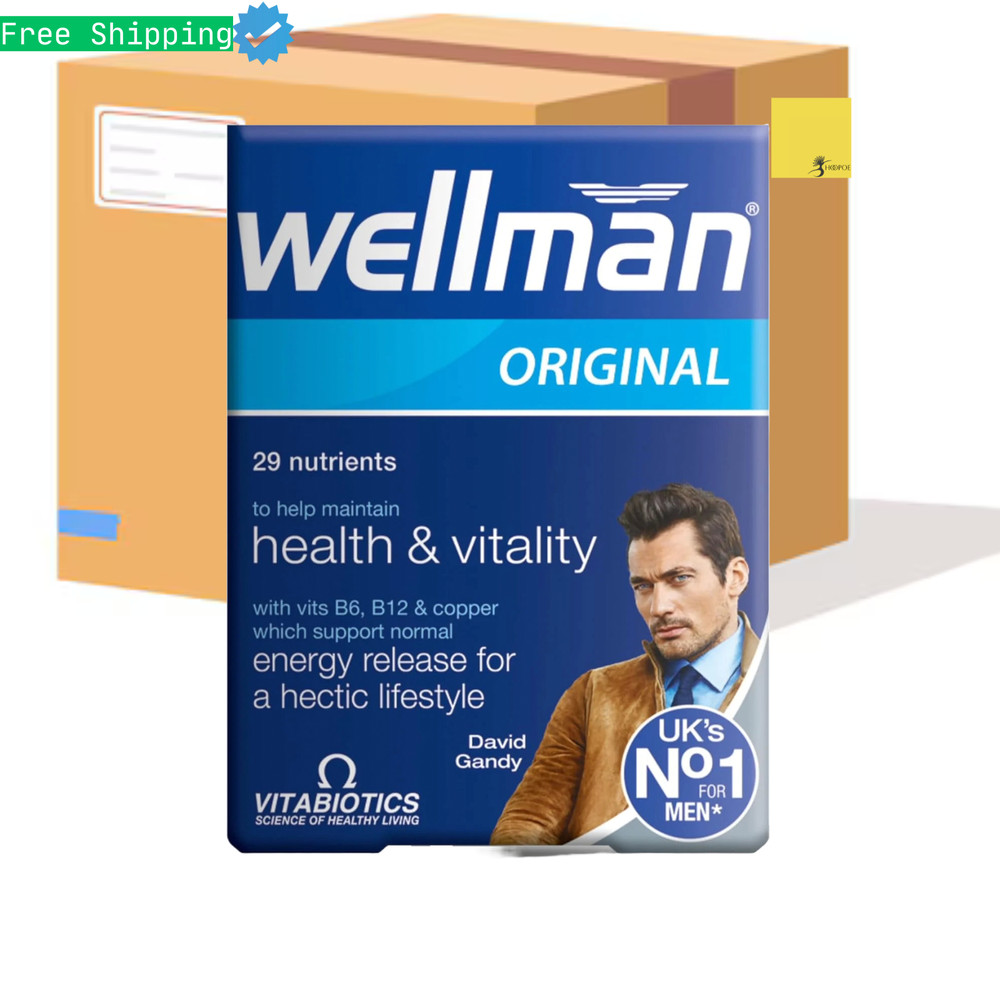VITABIOTICS WELLMAN ORIGINAL 30 TABLETS
