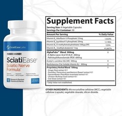 Pack 3 SciatiEase Labs Sciati Sciatic Ease Nerve Formula 120 Cap NEW ! Exp 2027