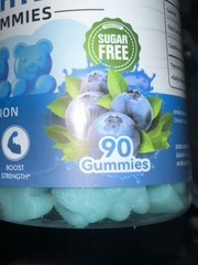 Creatine Monohydrate Gummies ~ 2 Bottles (90 Ea)~Blueberry~NOAVII~11/26