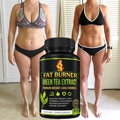 ( 3 PACK ) GREEN TEA CAPSULES HERBAL SUPPLEMENT FOR ADVANCED WEIGHT LOSS SUPPORT