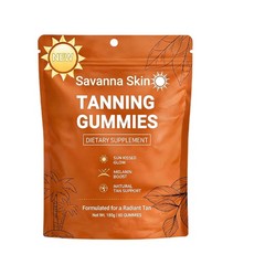 1~5 Bag Tanning Gummies – Tanning Gummies for Women Beta Carotene 60 Gummies
