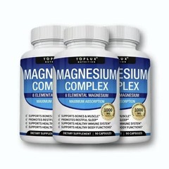 NEW Magnesium Complex 8 Essential Magnesium Supplement Fitness Edible