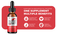 Glyco Reset Drops, GlycoReset Premium Blood Support Supplement (2oz)