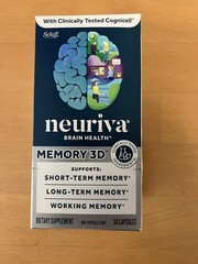 Neuriva Brain Health Memory 3D Supplement 50 Capsules, Exp. 09/2027
